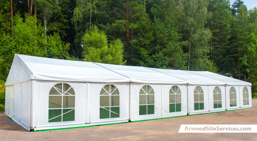 Tent Rental Services from Arwood Site Services